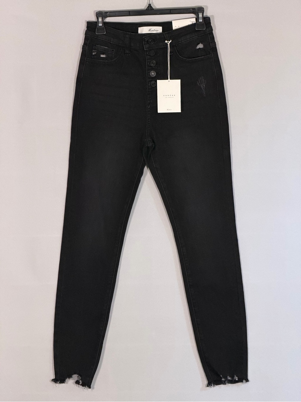 KanCan Graison High Rise Super Skinny Black Jeans NWT Size 7/27